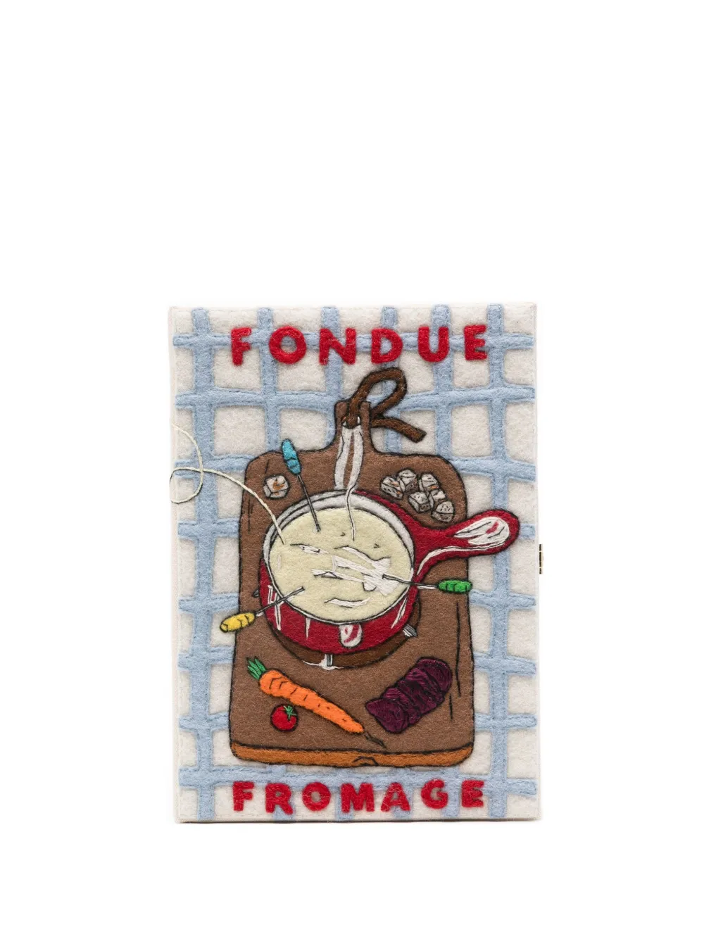 Клатч Fondue Fromage Olympia Le-Tan, нейтральный
Клатч Fondue Fromage Olympia Le-Tan, нейтральный