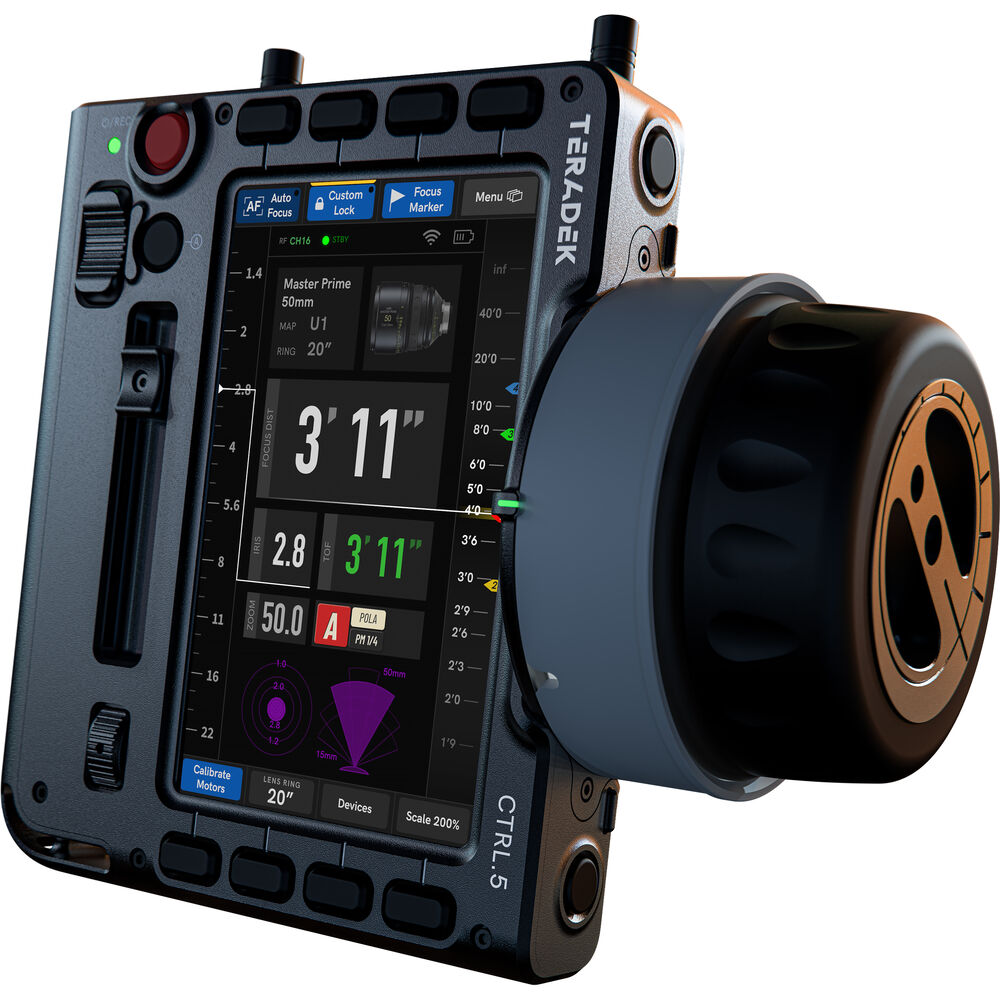 Teradek CTRL.5 3-Axis Wireless Lens Controller 15-0051
Teradek CTRL.5 3-Axis Wireless Lens Controller 15-0051