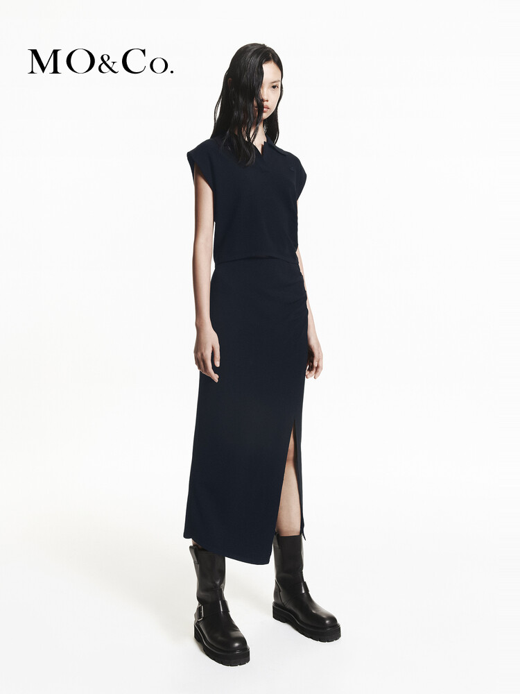 Платье Moco из смесовой шерсти, черный
Платье Moco из смесовой шерсти, черный