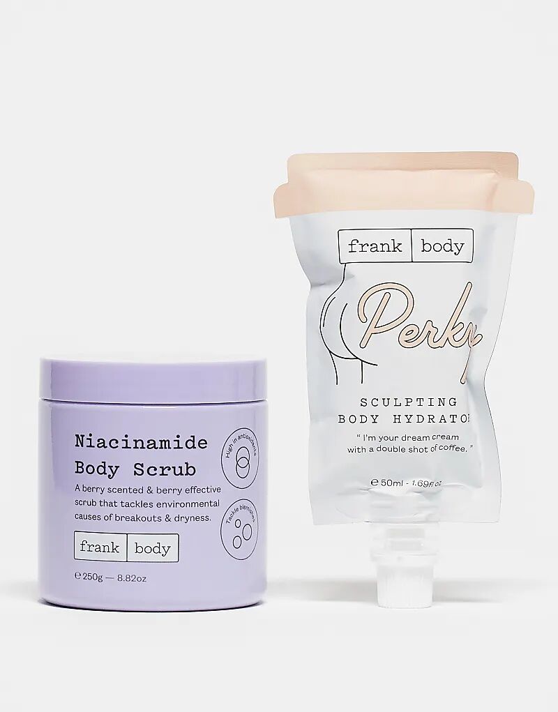 Скраб для тела Frank Body с ниацинамидом 250 г (подарок - увлажняющий крем Perky Sculpting Hydrator 50 мл)
Скраб для тела Frank Body с ниацинамидом 250 г (подарок - увлажняющий крем Perky Sculpting Hydrator 50 мл)