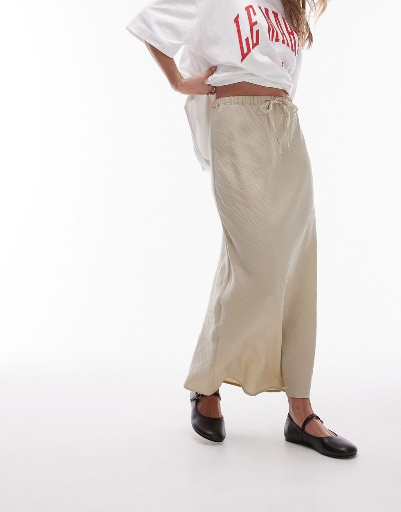 Повседневная твиловая юбка на шнурке Topshop
Повседневная твиловая юбка на шнурке Topshop