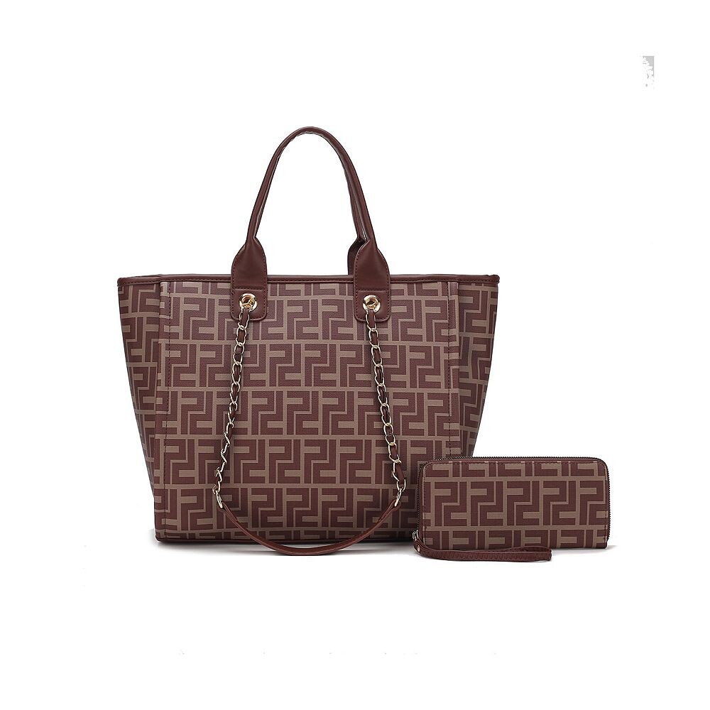 Женская большая сумка из веганской кожи Mkf Collection Marlene с кошельком от Mia K MKF Collection, цвет Coffee
Женская большая сумка из веганской кожи Mkf Collection Marlene с кошельком от Mia K MKF Collection, цвет Coffee