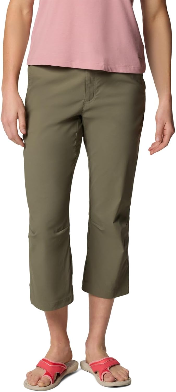 Columbia Womens Leslie Falls Capri Ii, Stone Green
Columbia Womens Leslie Falls Capri Ii, Stone Green