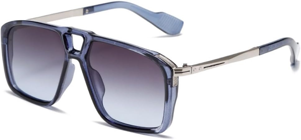 Винтажные солнцезащитные очки 2027 года для женщин, квадратной формы, с двойной перемычкой, модные градиентные очки для мужчин, защита от ультрафиолета UV400 MTZJH, Blue Grey
Винтажные солнцезащитные очки 2027 года для женщин, квадратной формы, с двойной перемычкой, модные градиентные очки для мужчин, защита от ультрафиолета UV400 MTZJH, Blue Grey