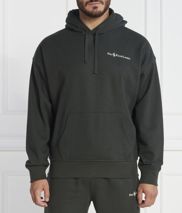 Толстовка мужская Polo Ralph Lauren хлопковая с логотипом бренда, зеленый 
Толстовка мужская Polo Ralph Lauren хлопковая с логотипом бренда, зеленый