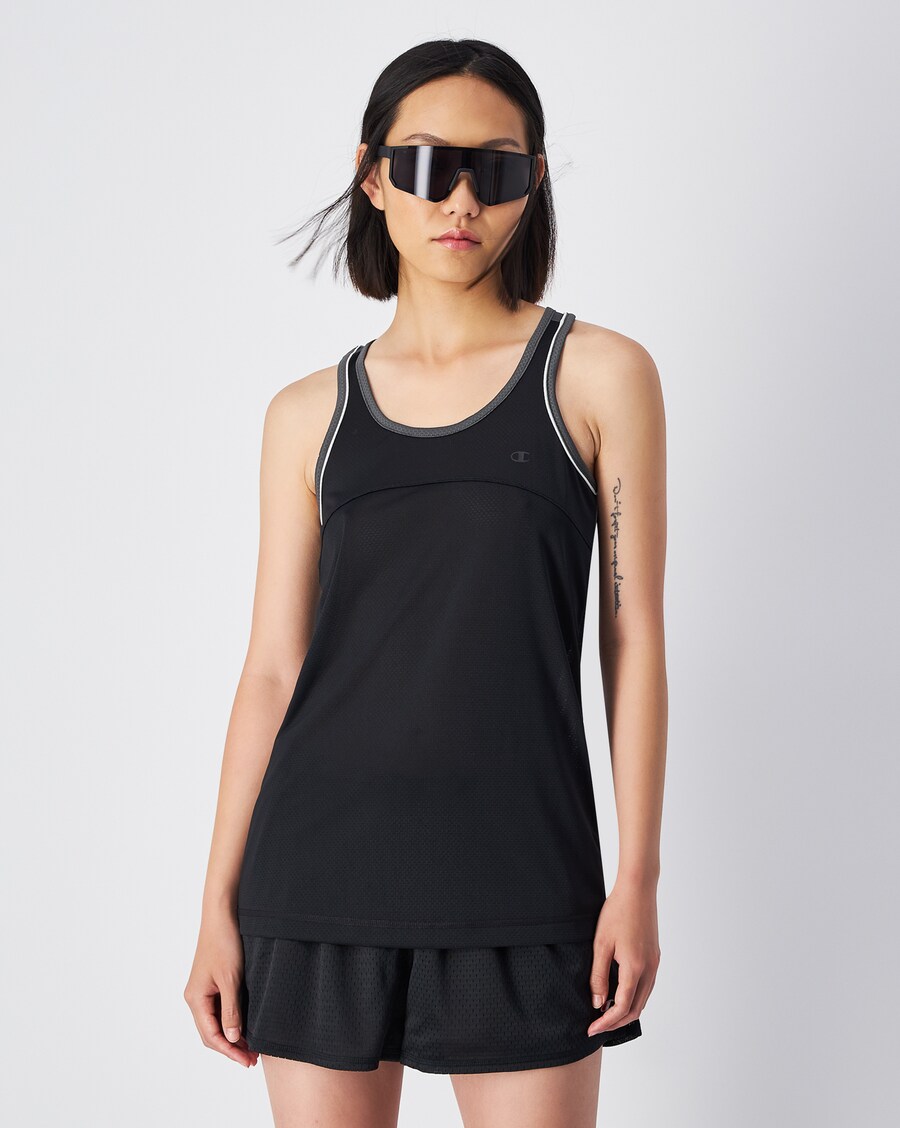 Спортивный топ Champion Authentic Athletic Apparel, черный
Спортивный топ Champion Authentic Athletic Apparel, черный