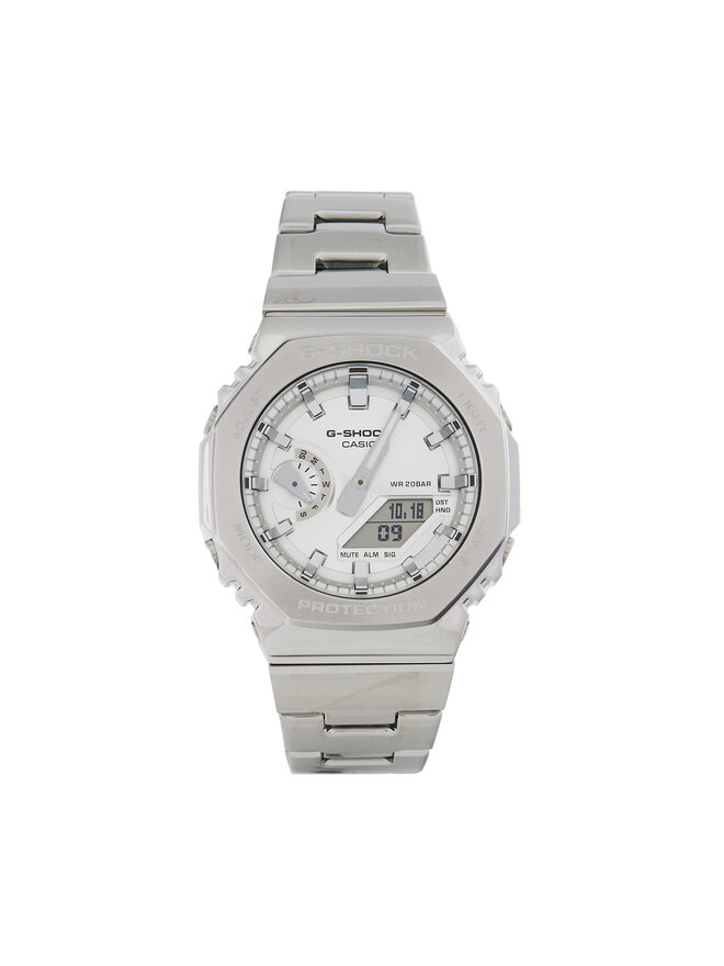 Часы G-Steel GM-2110D-7AER G-Shock, серебряный 
Часы G-Steel GM-2110D-7AER G-Shock, серебряный