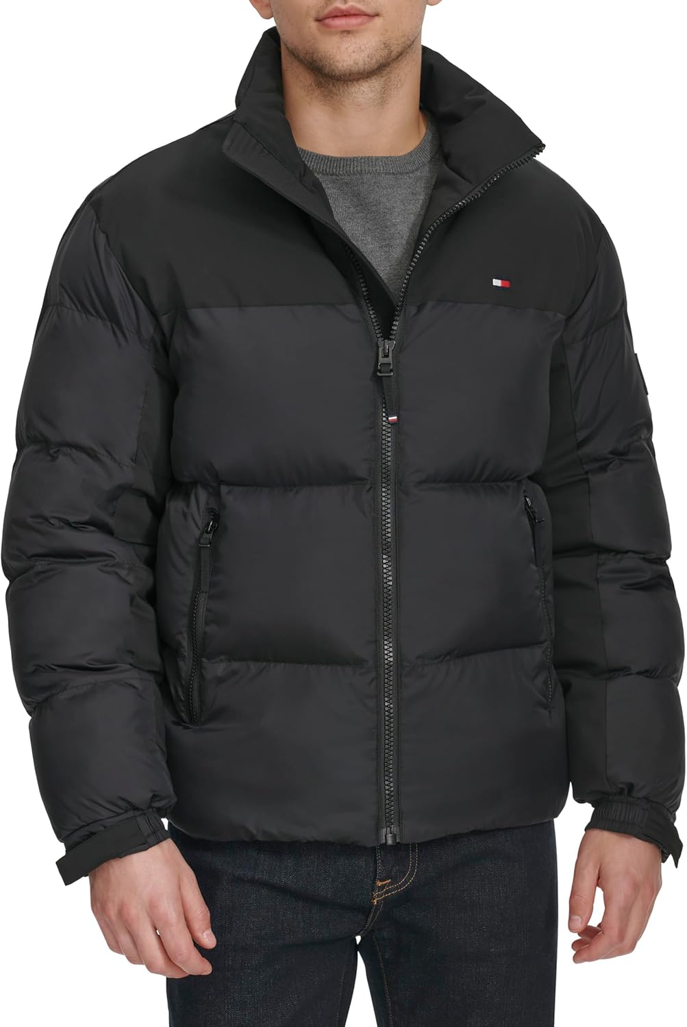 Мужская стеганая куртка Tommy Hilfiger из микс-медиа, Black
Мужская стеганая куртка Tommy Hilfiger из микс-медиа, Black