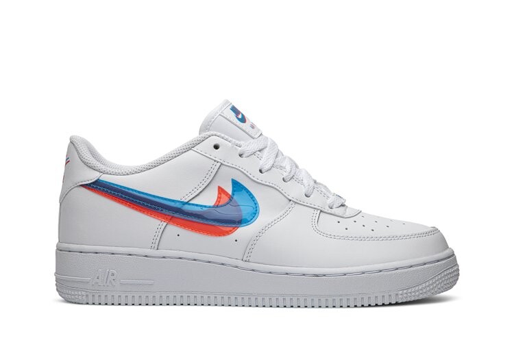 Кроссовки Nike Air Force 1 LV8 KSA GS '3D Glasses', белый
Кроссовки Nike Air Force 1 LV8 KSA GS '3D Glasses', белый