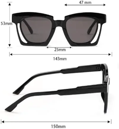 Солнцезащитные очки Square Hollow Personality 2027 для женщин, большие мужские солнцезащитные очки для вечеринок, защита от УФ-излучения UV400 MTZJH, Leopard Tea
Солнцезащитные очки Square Hollow Personality 2027 для женщин, большие мужские солнцезащитные очки для вечеринок, защита от УФ-излучения UV400 MTZJH, Leopard Tea