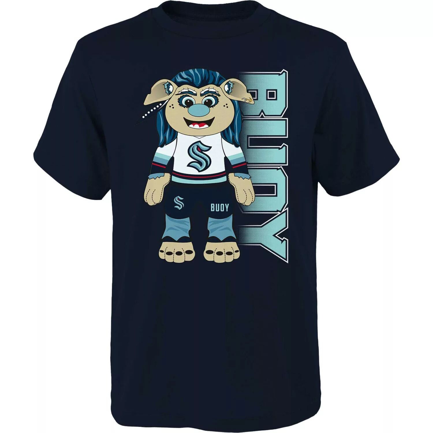 Молодежная футболка Deep Sea Seattle Kraken Mascot Cheer Outerstuff
Молодежная футболка Deep Sea Seattle Kraken Mascot Cheer Outerstuff