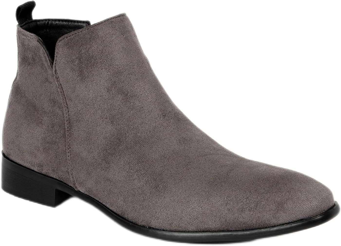 Мужские ботинки челси, удобные замшевые ботинки для делового стиля, модные нескользящие ботильоны с боковой молнией, повседневные, деловые, рабочие Generic, серый
Мужские ботинки челси, удобные замшевые ботинки для делового стиля, модные нескользящие ботильоны с боковой молнией, повседневные, деловые, рабочие Generic, серый