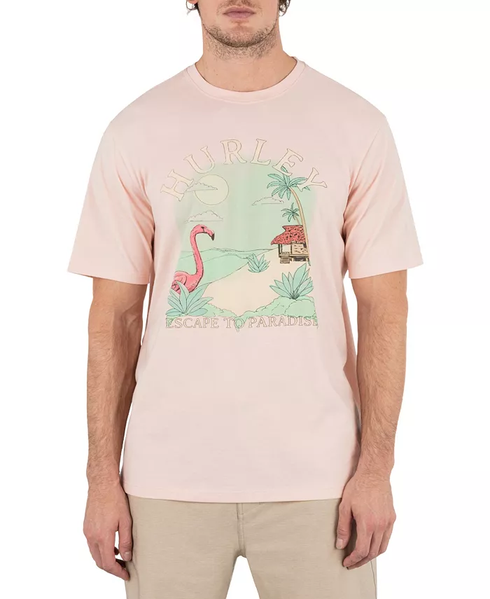 Мужская футболка с коротким рукавом Casa De Hurley, розовый
Мужская футболка с коротким рукавом Casa De Hurley, розовый