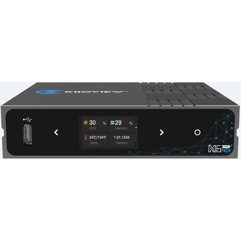 Kiloview N6 Двунаправленный преобразователь HDMI в NDI и NDI|HX
Kiloview N6 Двунаправленный преобразователь HDMI в NDI и NDI|HX