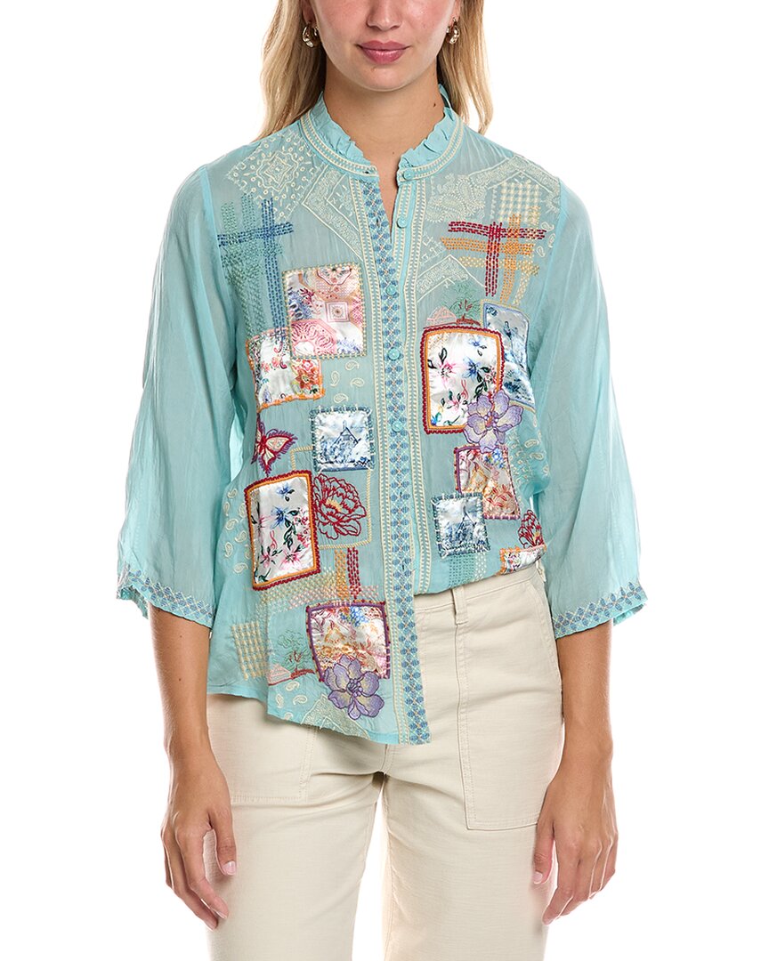 Джонни Вас Сомали футболка Johnny Was, синий
Джонни Вас Сомали футболка Johnny Was, синий