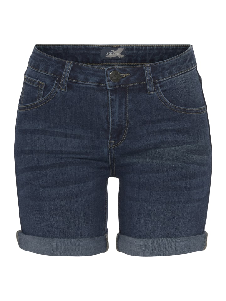 Джинсовые шорты ARIZONA, темно-синий
Джинсовые шорты ARIZONA, темно-синий