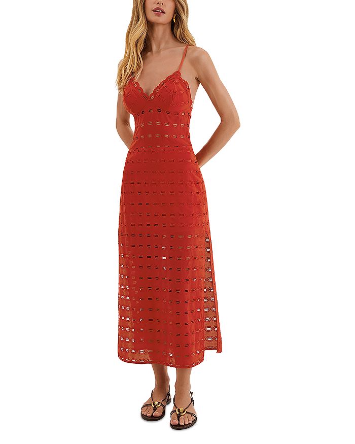 Платье-накидка Raya с люверсами ViX, красный
Платье-накидка Raya с люверсами ViX, красный