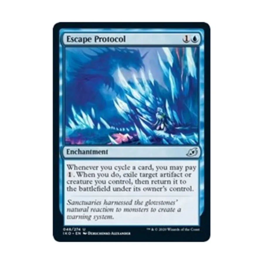 CCG Протокол побега (U), MTG - Ikoria - Lair of Behemoths
CCG Протокол побега (U), MTG - Ikoria - Lair of Behemoths