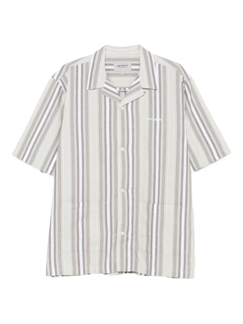 Рубашка Folsey в полоску с короткими рукавами CARHARTT WIP, зеленый
Рубашка Folsey в полоску с короткими рукавами CARHARTT WIP, зеленый
