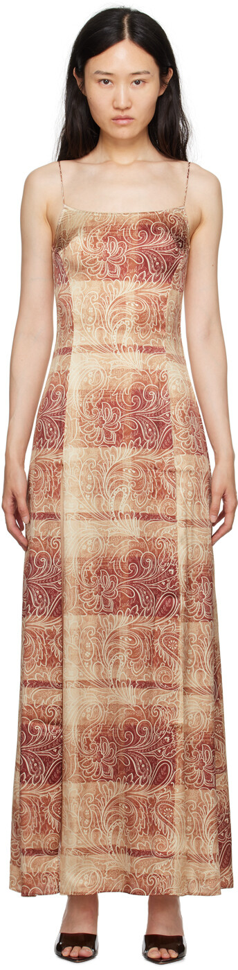 Эксклюзивное коричневое платье макси от SSENSE KIM SHUI
Эксклюзивное коричневое платье макси от SSENSE KIM SHUI