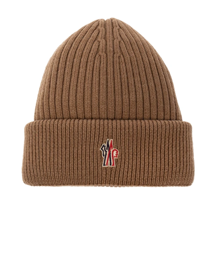 Коричневая пуховая шапка Moncler, коричневый
Коричневая пуховая шапка Moncler, коричневый