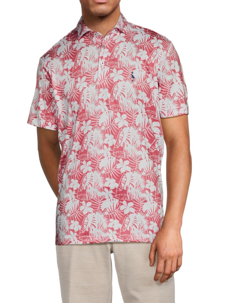 Рубашка поло с принтом гибискуса TailorByrd, цвет Nantucket Red
Рубашка поло с принтом гибискуса TailorByrd, цвет Nantucket Red