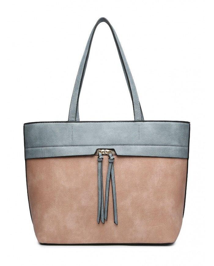 Сумка-тоут с застежкой-молнией и кисточками сверху JFY, розовый
Сумка-тоут с застежкой-молнией и кисточками сверху JFY, розовый