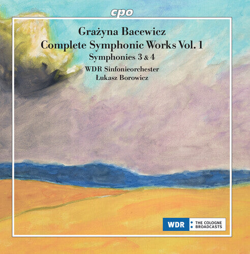 CD диск Bacewicz / Wdr Sinfonieorchester: Symphonies Nos. 3 & 4 
CD диск Bacewicz / Wdr Sinfonieorchester: Symphonies Nos. 3 & 4