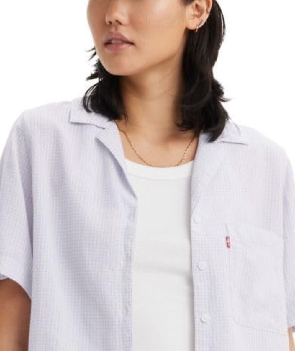 Женская рубашка Levi's Joyce Resort (также доступна в размере Plus), Audra Plaid Lavender Blue
Женская рубашка Levi's Joyce Resort (также доступна в размере Plus), Audra Plaid Lavender Blue