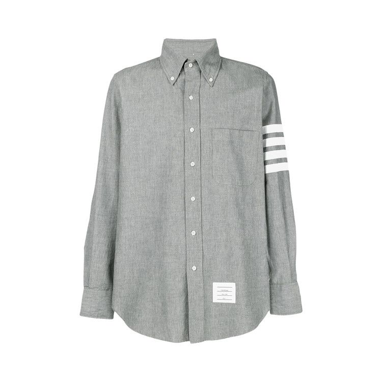 Рубашка Thom Browne Straight Fit Shirt with 4 Bar In Chambray 'Medium Grey'
Рубашка Thom Browne Straight Fit Shirt with 4 Bar In Chambray 'Medium Grey'