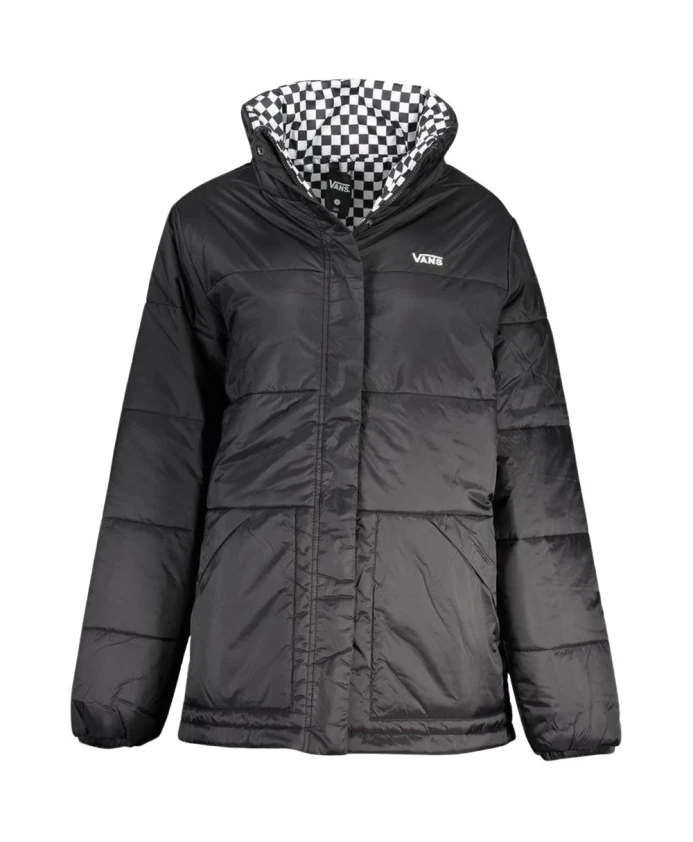 Двусторонняя стеганая куртка в клетку Vans, черный
Двусторонняя стеганая куртка в клетку Vans, черный