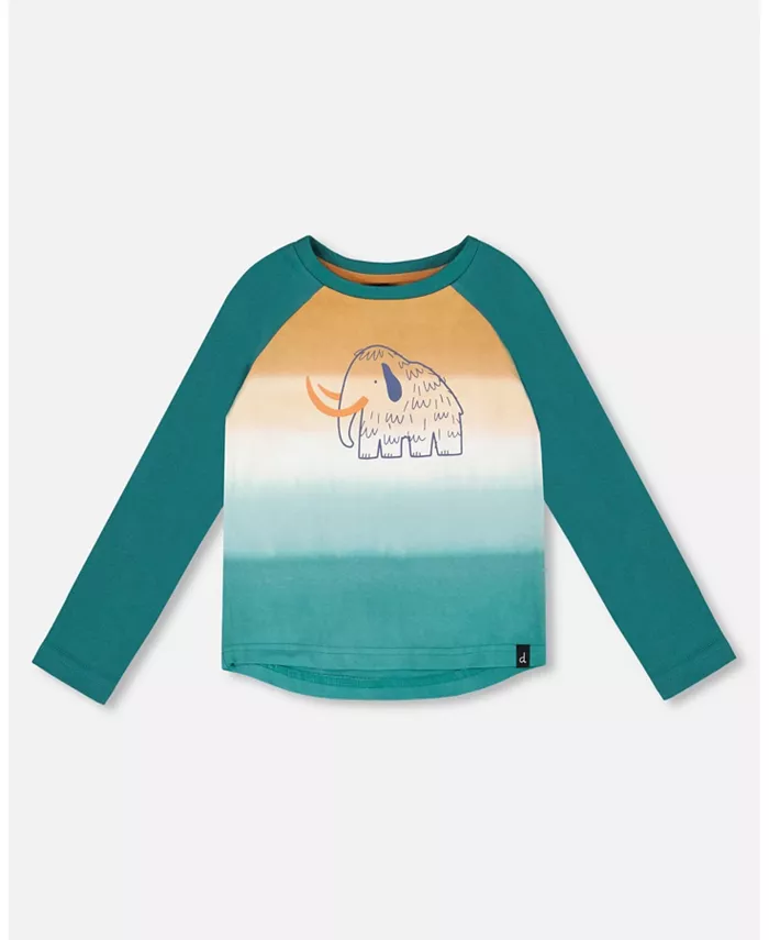 Футболка из хлопкового джерси с рукавами реглан для больших мальчиков, цвет "лесной зеленый" Deux par Deux
Футболка из хлопкового джерси с рукавами реглан для больших мальчиков, цвет "лесной зеленый" Deux par Deux