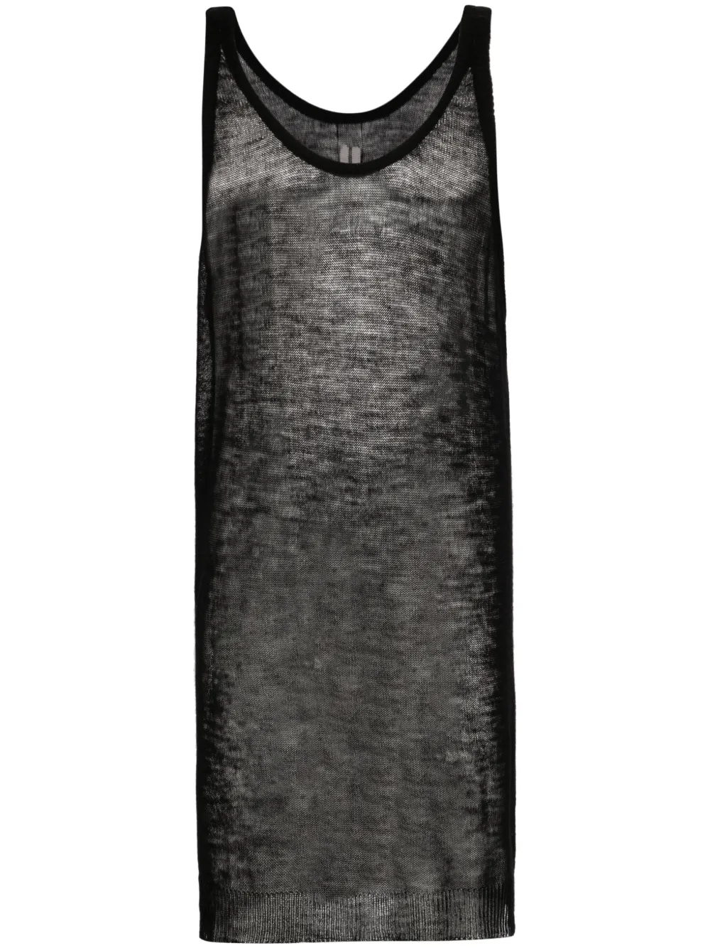 Топ Runaway Cunt Rick Owens, черный 
Топ Runaway Cunt Rick Owens, черный