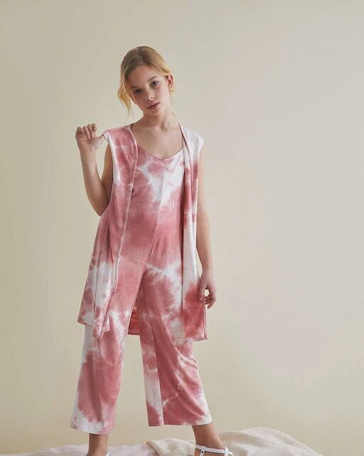 жилет для девочки тай-дай Dadati, розовый
жилет для девочки тай-дай Dadati, розовый