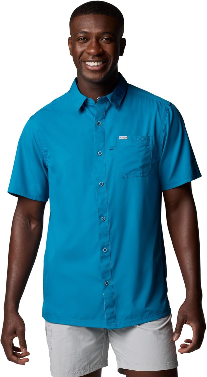 Columbia мужская стандартная рубашка Slack Tide Camp, Blue Echo
Columbia мужская стандартная рубашка Slack Tide Camp, Blue Echo
