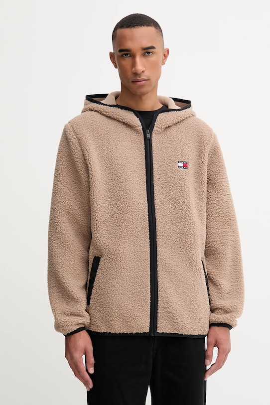 Флисовая толстовка Tommy Jeans, коричневый
Флисовая толстовка Tommy Jeans, коричневый