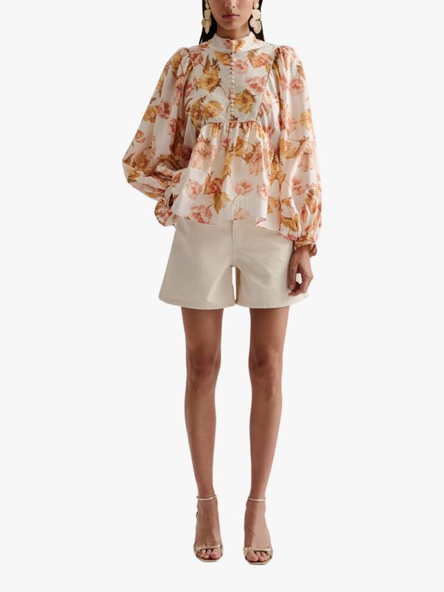 Блузка Pernilla Floral с высоким воротником Malina, Cream/Multi
Блузка Pernilla Floral с высоким воротником Malina, Cream/Multi