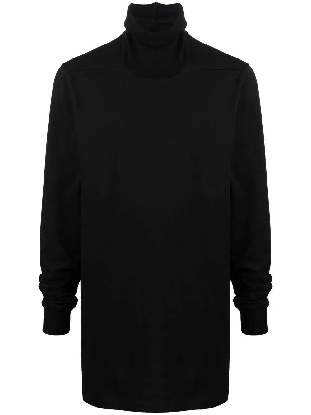 Толстовка из органического хлопка с высоким воротником Rick Owens, черный
Толстовка из органического хлопка с высоким воротником Rick Owens, черный