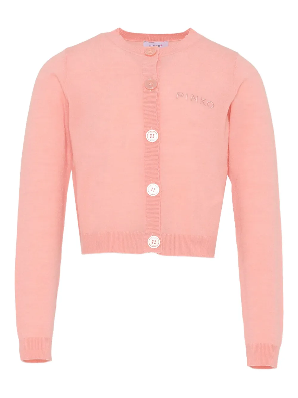 Кардиган на пуговицах KFMA015CFL084C039 Pinko Kids, розовый
Кардиган на пуговицах KFMA015CFL084C039 Pinko Kids, розовый