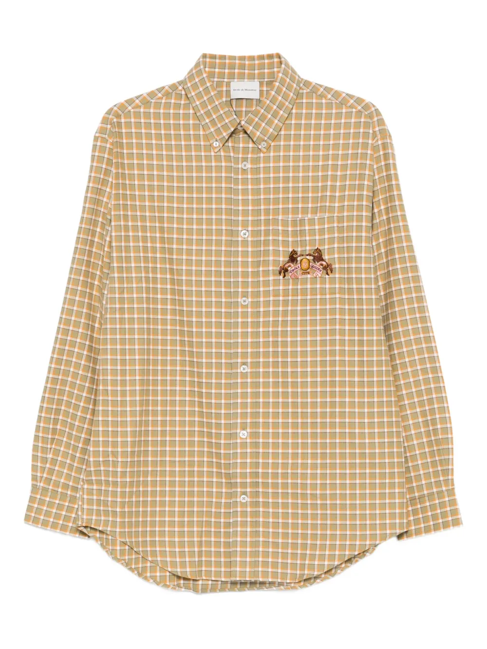 Рубашка Cheval Drôle De Monsieur, зеленый
Рубашка Cheval Drôle De Monsieur, зеленый