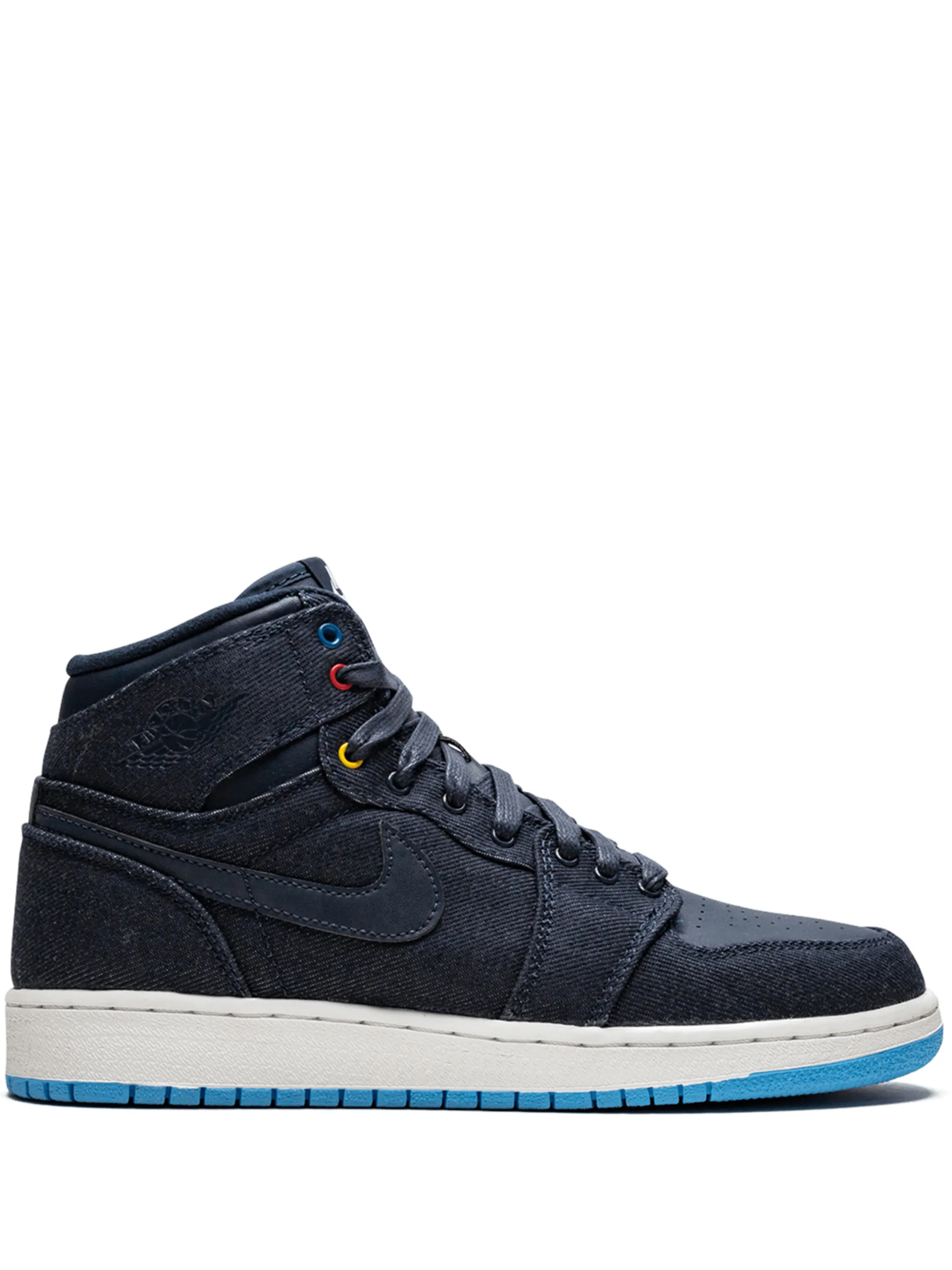 Кроссовки Air Jordan 1 Retro High BG Jordan Kids, синий
Кроссовки Air Jordan 1 Retro High BG Jordan Kids, синий