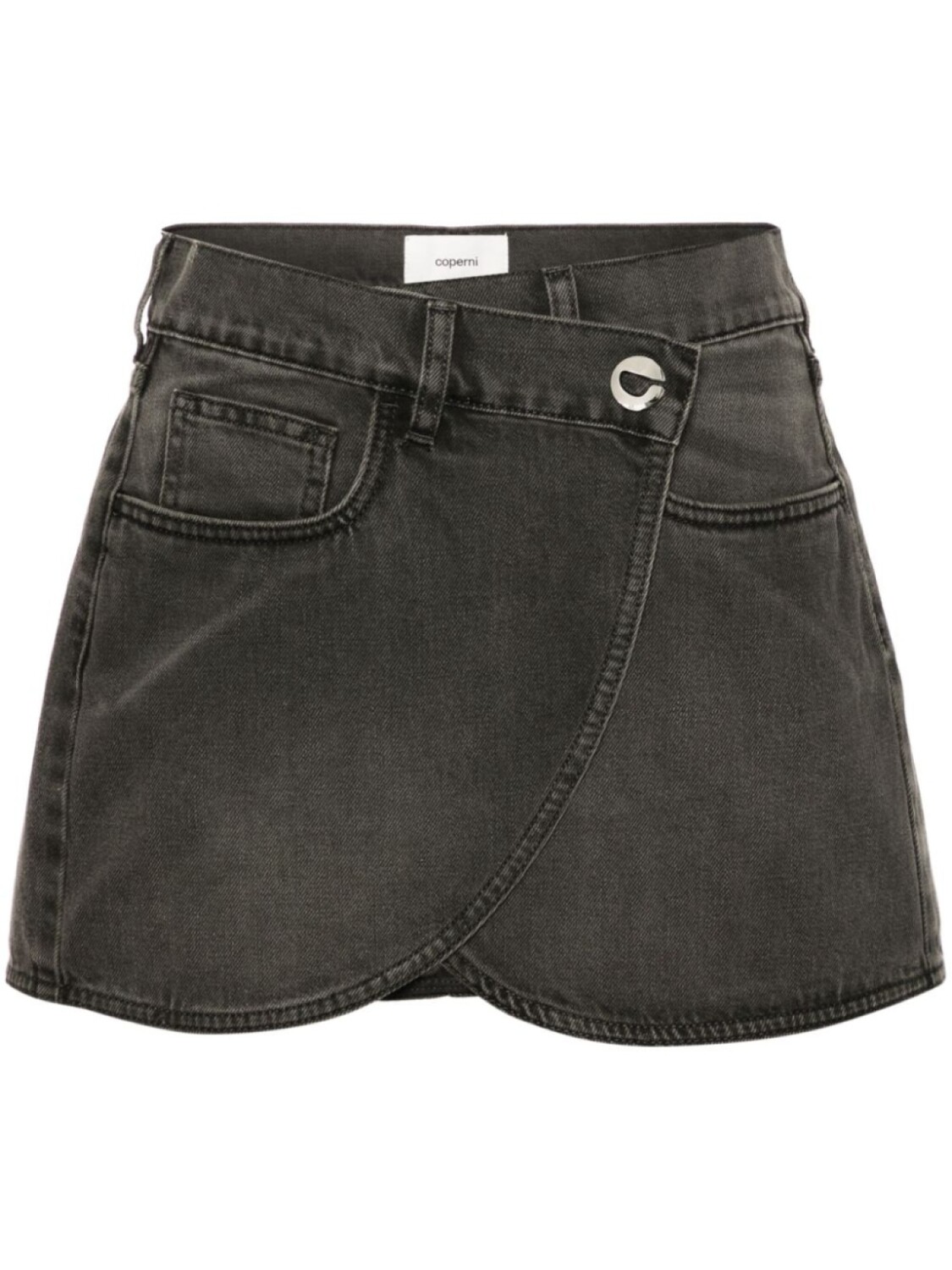 Coperni джинсовая мини-юбка, серый
Coperni джинсовая мини-юбка, серый