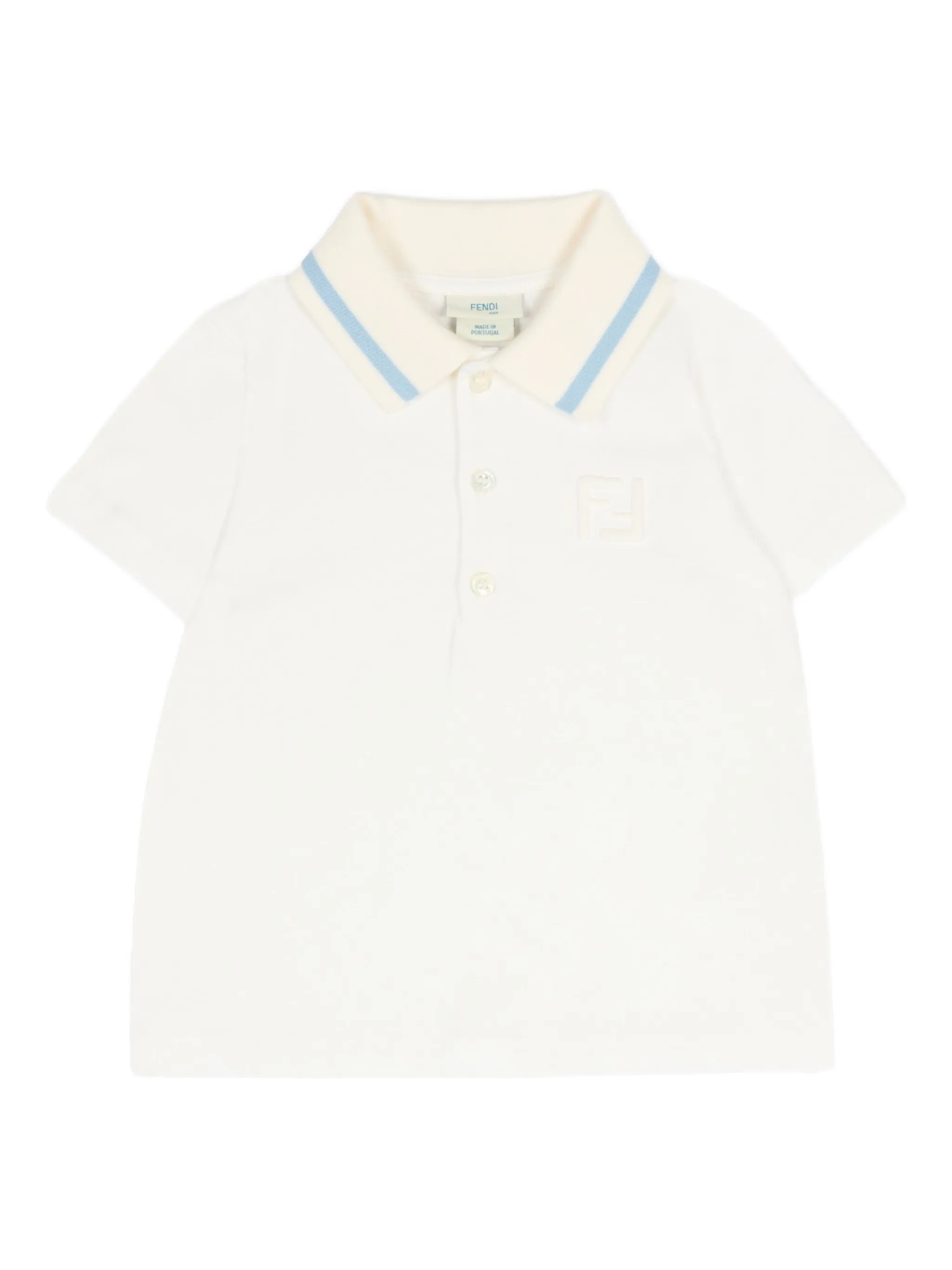 Рубашка-поло с логотипом с коротким рукавом Fendi Kids, белый
Рубашка-поло с логотипом с коротким рукавом Fendi Kids, белый