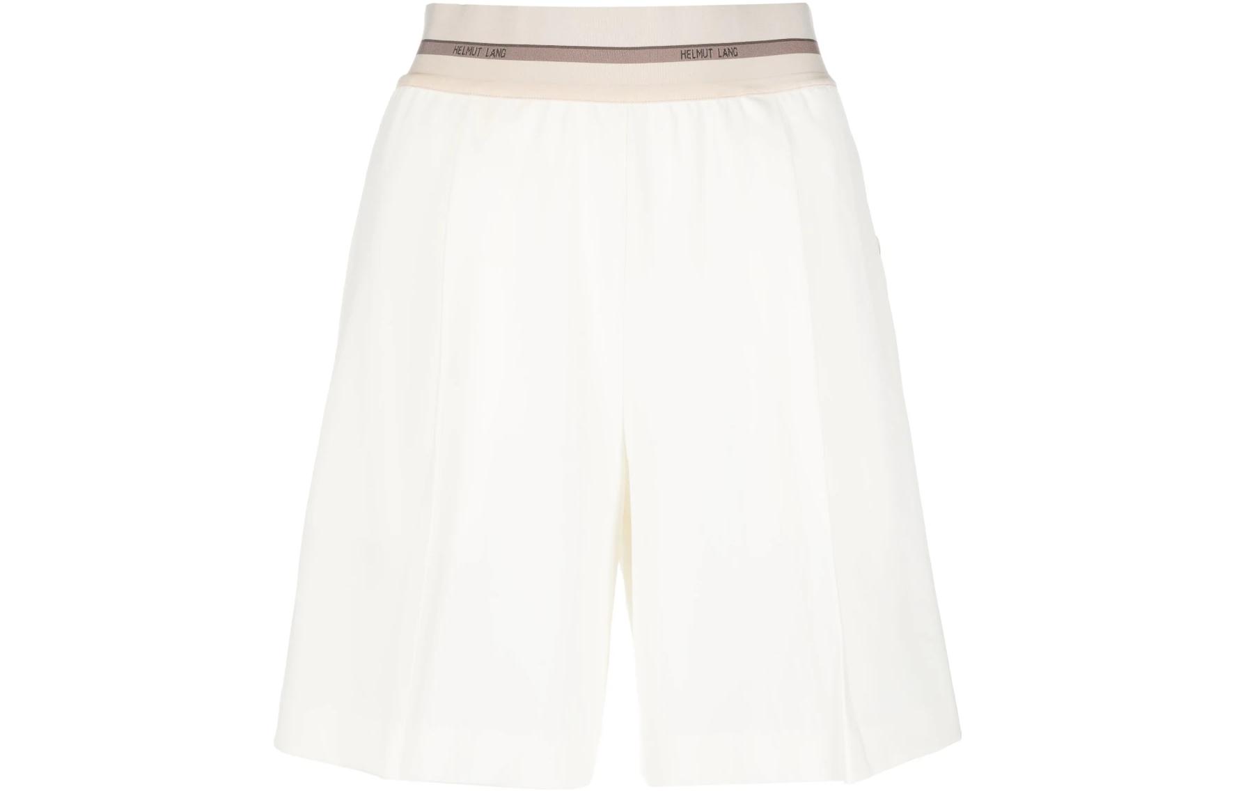 Бермуды с логотипом на поясе Helmut Lang, белый
Бермуды с логотипом на поясе Helmut Lang, белый