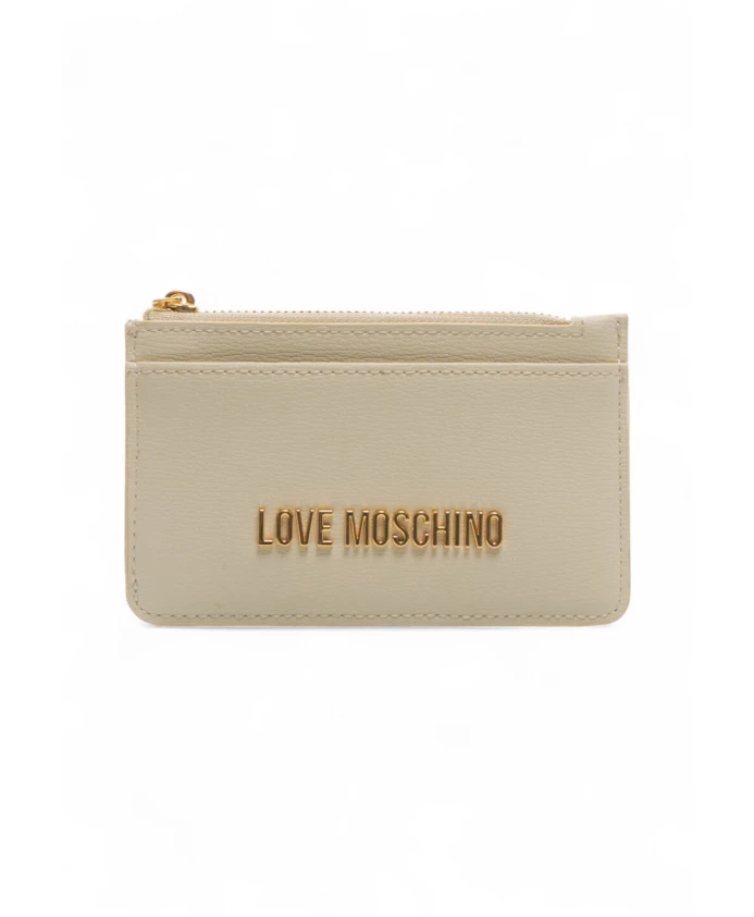 Небольшой кошелек на молнии Love Moschino, бежевый
Небольшой кошелек на молнии Love Moschino, бежевый