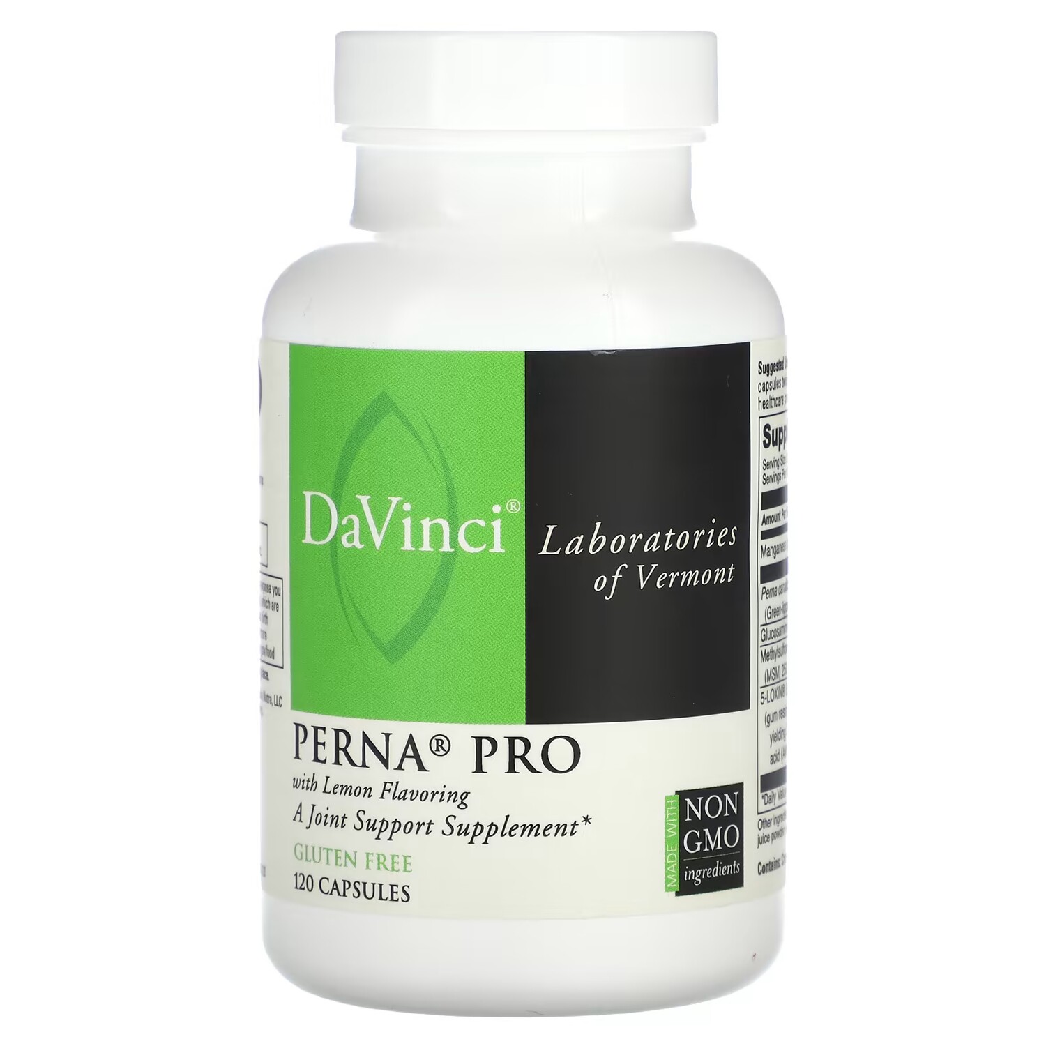 DaVinci Laboratories of Vermont Perna Pro со вкусом лимона, 120 капсул
DaVinci Laboratories of Vermont Perna Pro со вкусом лимона, 120 капсул