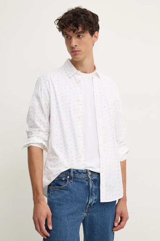 Хлопковая рубашка MEIR Pepe Jeans, белый
Хлопковая рубашка MEIR Pepe Jeans, белый