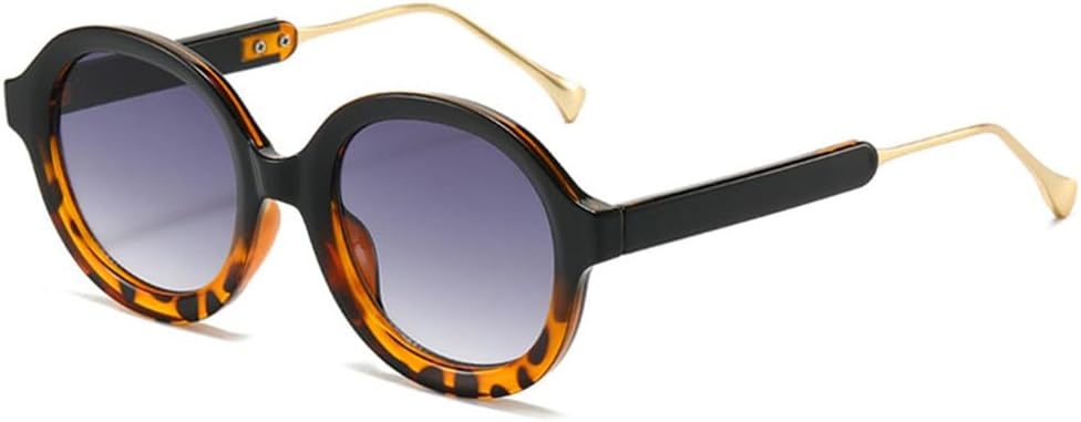 Круглые женские солнцезащитные очки в стиле панк с градиентной защитой от УФ-излучения UV400 для занятий спортом на открытом воздухе, бега и езды на велосипеде generic, Black Leopard Gray
Круглые женские солнцезащитные очки в стиле панк с градиентной защитой от УФ-излучения UV400 для занятий спортом на открытом воздухе, бега и езды на велосипеде generic, Black Leopard Gray