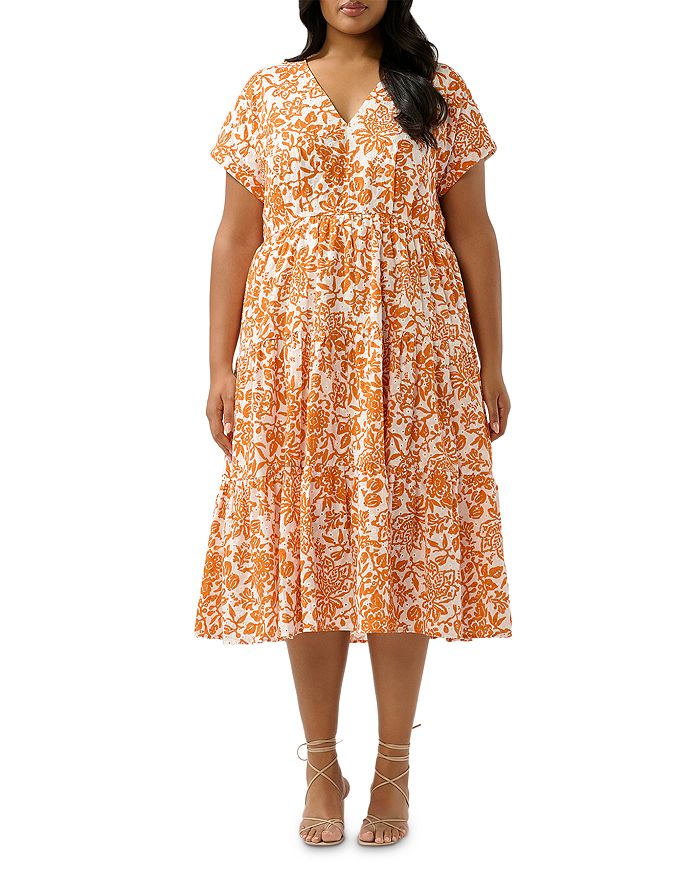 Платье миди Cote d'Azur Estelle Plus, оранжевый
Платье миди Cote d'Azur Estelle Plus, оранжевый