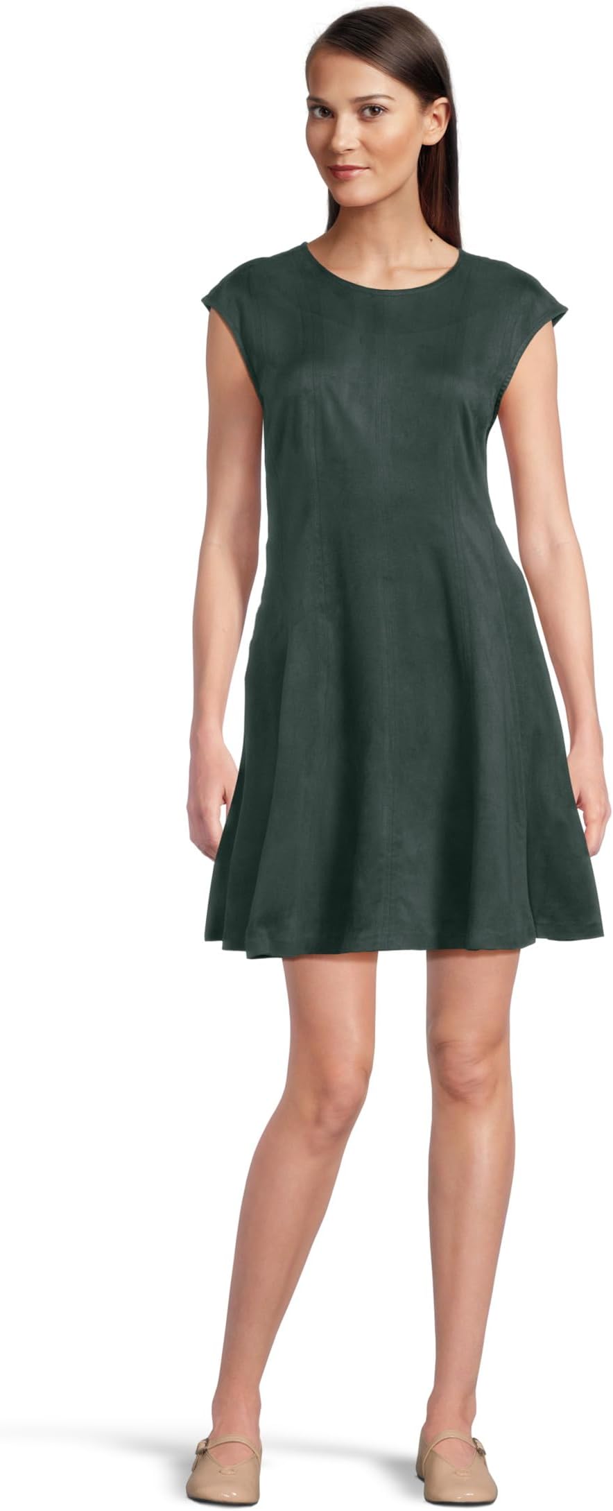 Платье Vince Camuto Princess Seam Cap Sleeve Short Circle Dress, цвет Forest Night
Платье Vince Camuto Princess Seam Cap Sleeve Short Circle Dress, цвет Forest Night